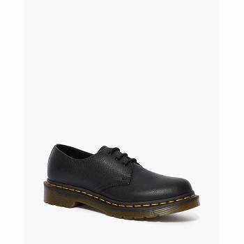 Dr Martens Női 1461 Virginia Bőr Oxford Cipő Fekete